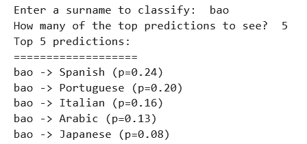 MLP分类结果